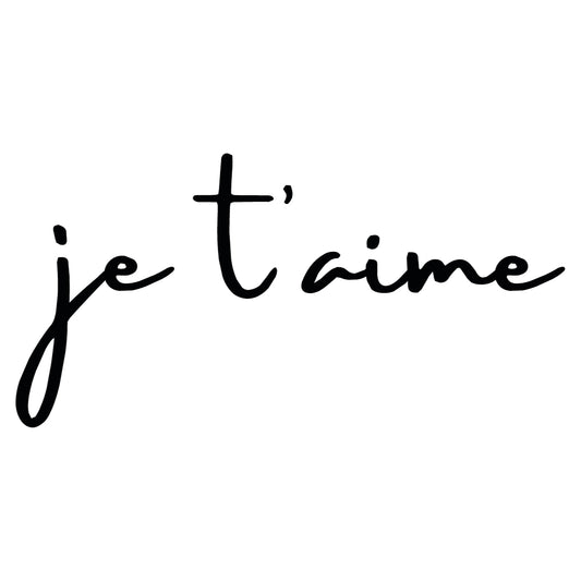 Je t’aime