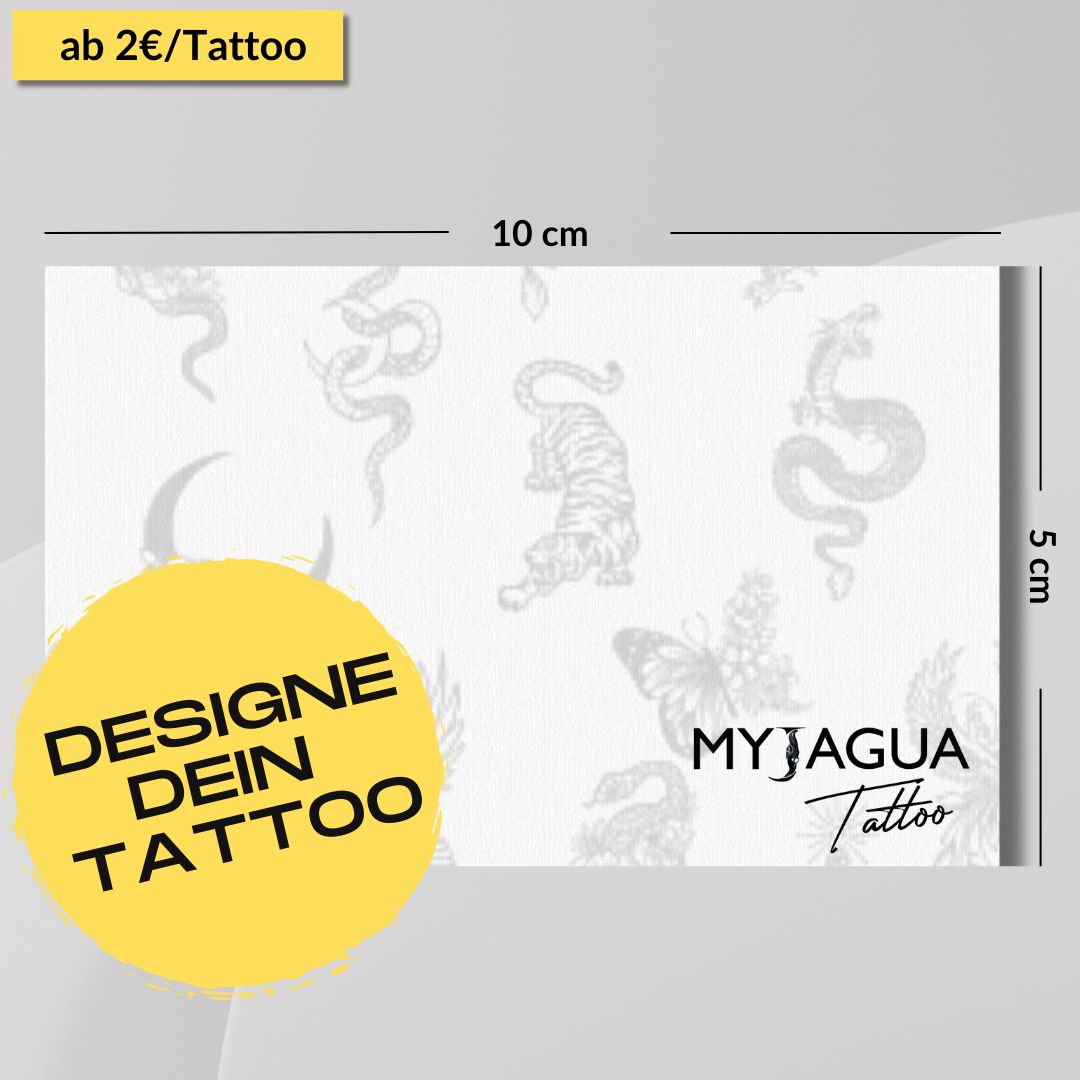 Individuelles Tattoo [10x5 cm] (Querformat)
