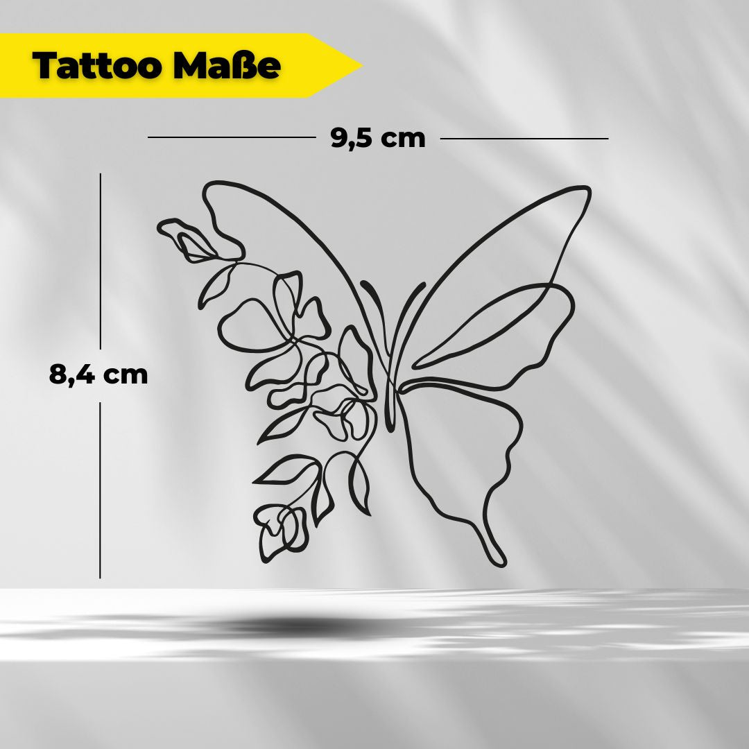 1line Butterfly