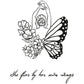 She flies by her own wings